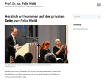 Tablet Screenshot of felix-welti.de